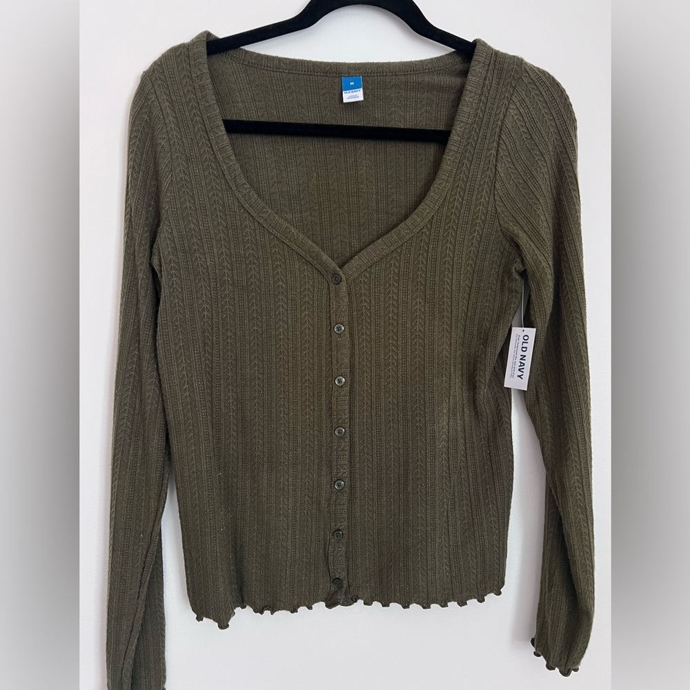 Old Navy Ribbed Cardigan NWT